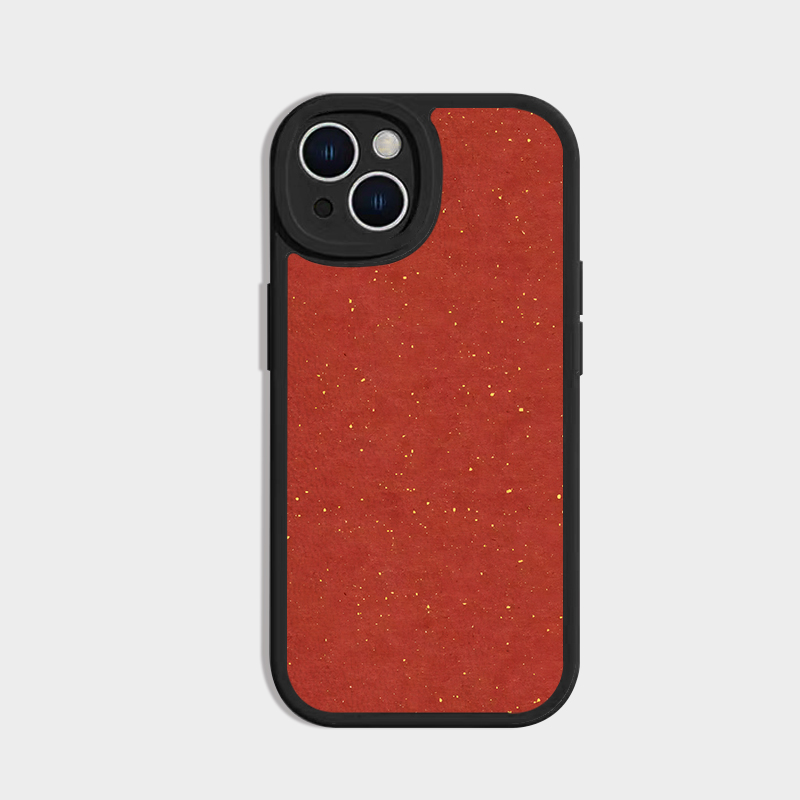 红绛星适用iPhone16promax苹果14小米15荣耀vivox200红米K80华为mate70pro复古pura70nova13小羊皮手机壳