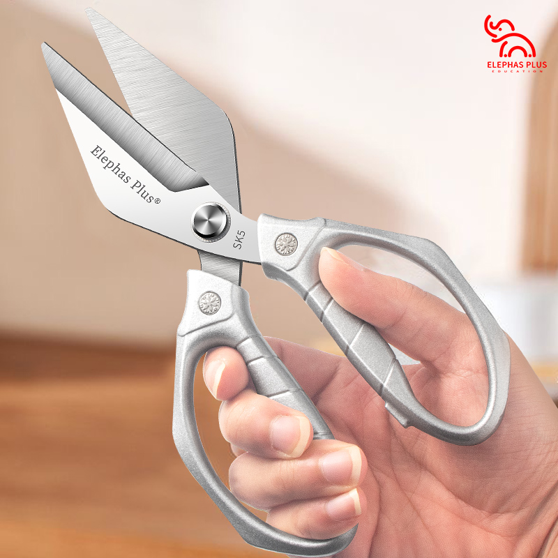 剪刀锋利家用不锈钢厨房剪刀强力剪子食物剪刀金燕型大头剪刀