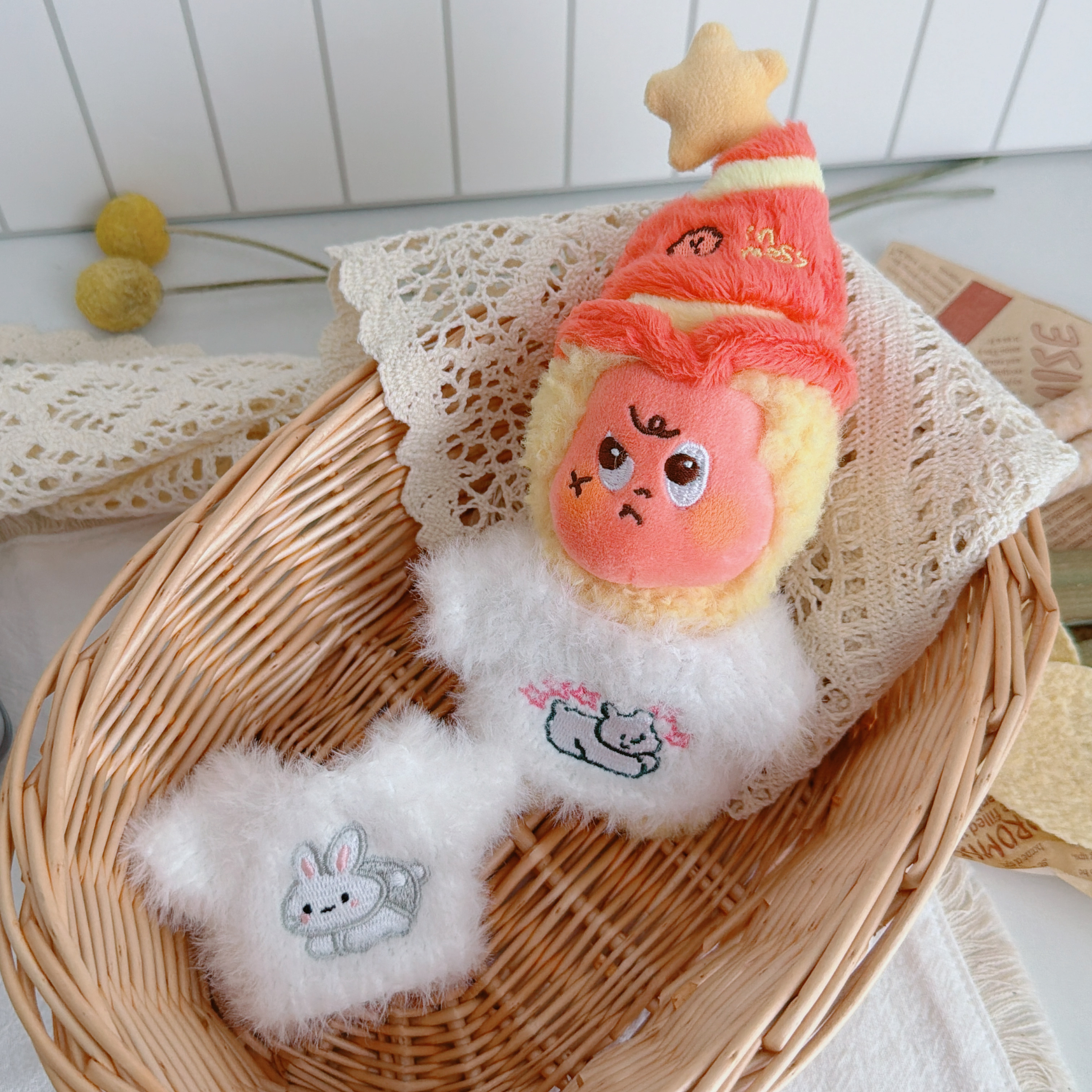 泡泡玛特123星星人坏脾气娃衣