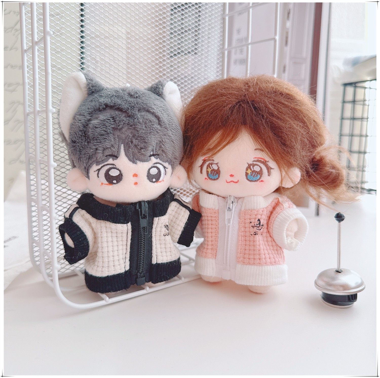 10cm棉花娃娃衣15厘米毛绒玩具挂件换装拉链外套开衫秋冬替换,模玩/动漫/周边/娃圈三坑/桌游,棉花娃娃/毛绒玩具娃衣,淘宝优惠券,粉丝福利购,淘宝优惠卷