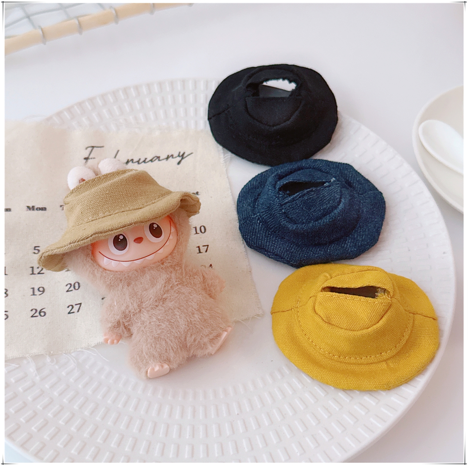 labubu4.0迷你玩偶娃衣