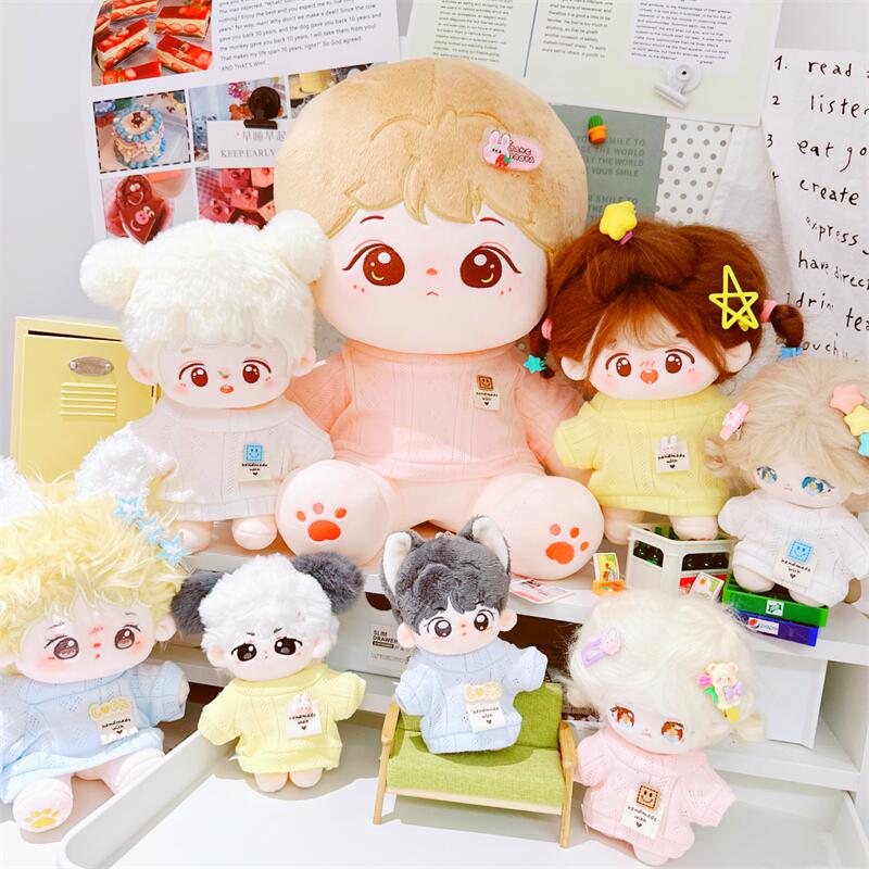 月亮公仔新款棉花娃娃透透T恤