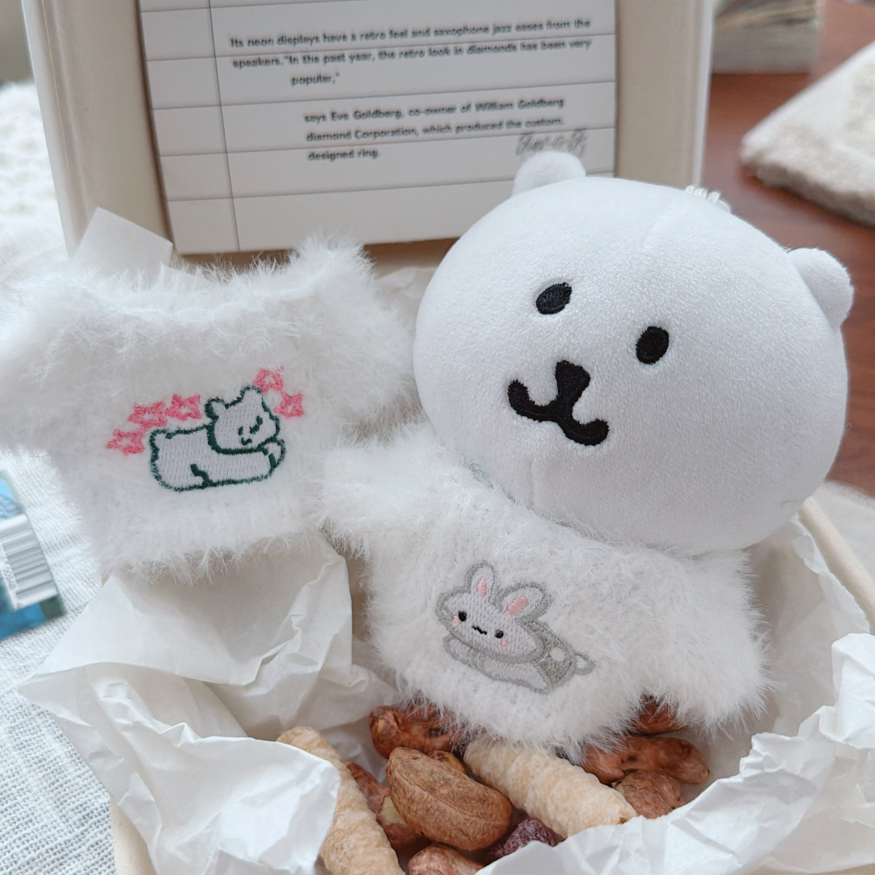 高颜值自嘲熊娃衣毛衣