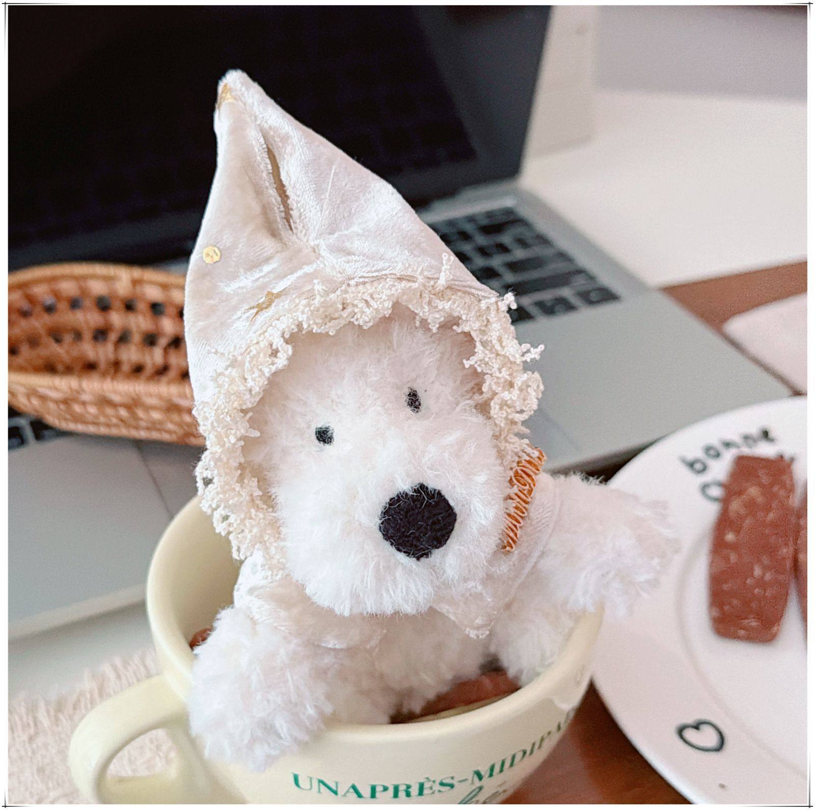 【仅衣服】西高地小狗娃衣挂件衣服披肩斗篷可爱配饰配件