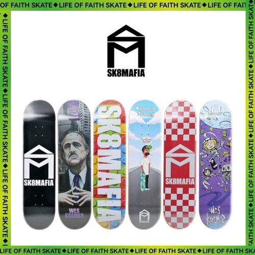 sk8mafia进口加拿大枫木滑板