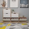 Doorway ultrathin Shoe cabinet 15cm Tipping Shoe cabinet After the door Thin shoe cabinet Modern simplicity Vestibular Ark Economic type Shoes stool
