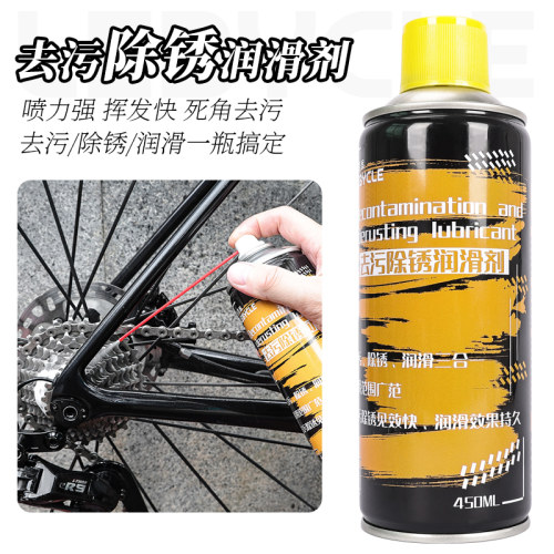 除锈剂山地公路自行车专用保养套装飞轮链条润滑油清洗剂清洗器 - 封面