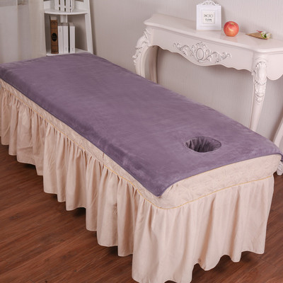 软吸水不掉毛美容院铺床大浴巾