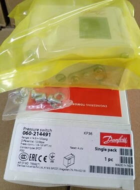 KP36 060-214491 正品丹佛斯 压力开关 压力控制器 KP36 060-2144