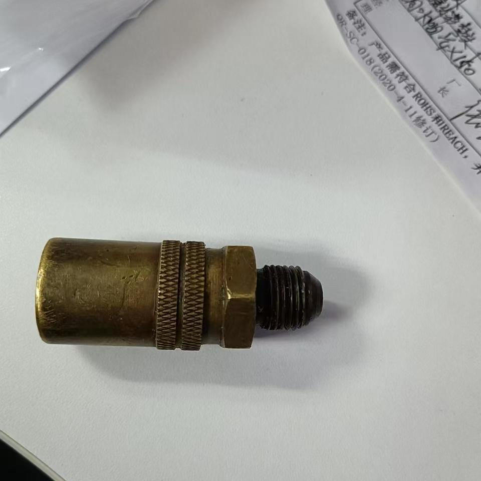 铜快速接头开放式封闭式快速水咀模温机铜水嘴大号小号模具水咀