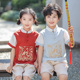六一儿童节唐装 国学汉服毕业照周岁宴高端礼服潮 演出服小学生古装