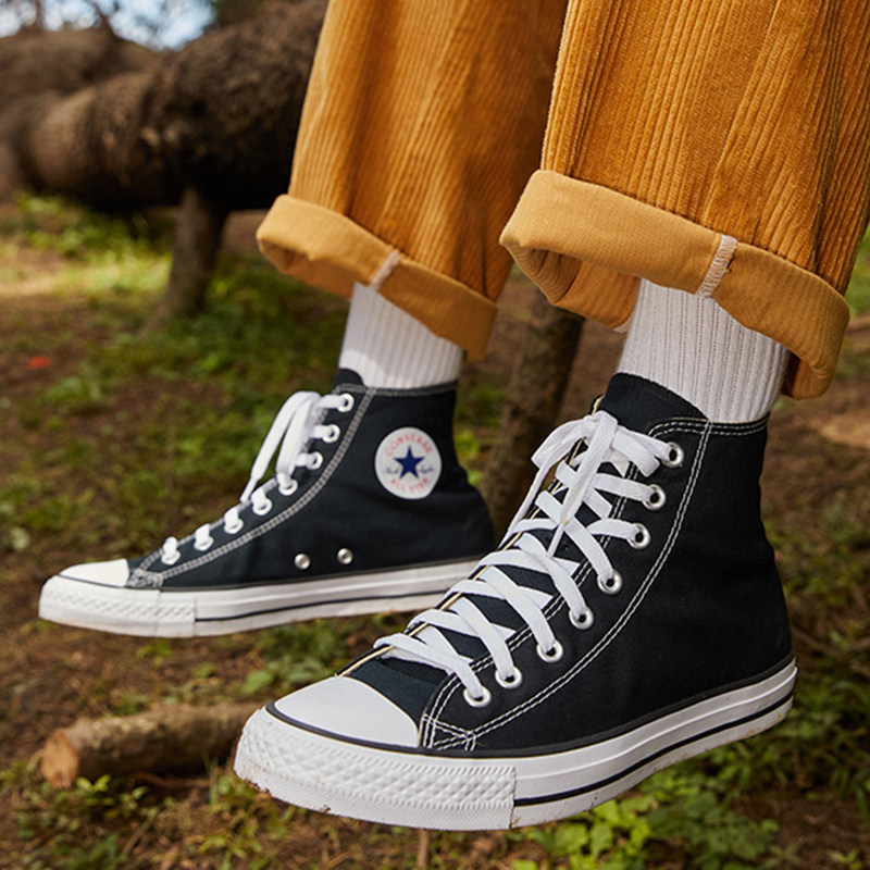 converse匡威男鞋女鞋all star轻便舒适复古高帮帆布鞋情侣鞋