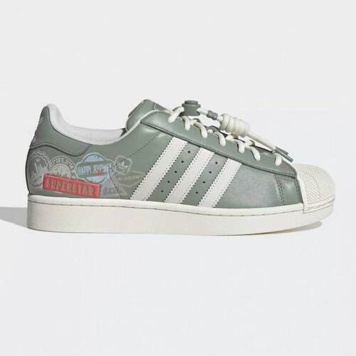 adidas阿迪达斯三叶草新款男女贝壳头百搭运动休闲板鞋JR1331