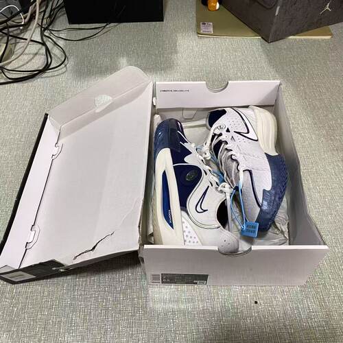 Nike Air Zoom G.T.Cut 3白蓝橙色低帮休闲篮球鞋FZ5743-100