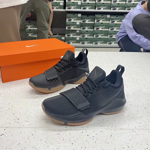 Nike PG 1 泡椒保罗乔治1代 黑色 透气篮球鞋 IV2869-002