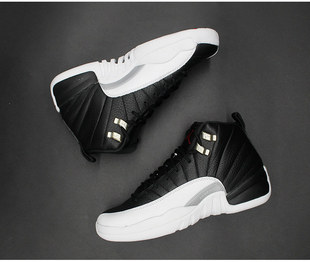 AJ12黑白 银扣季 后赛男女篮球鞋 Air CT8013 153265 006 Jordan