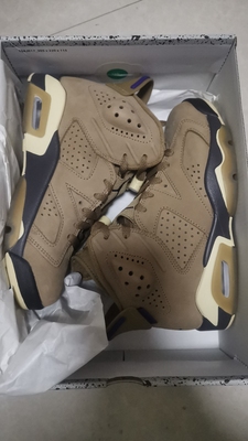 JORDANAir Jordan 6 Retro GTX AJ6棕色男女高帮休闲篮球鞋FD1643
