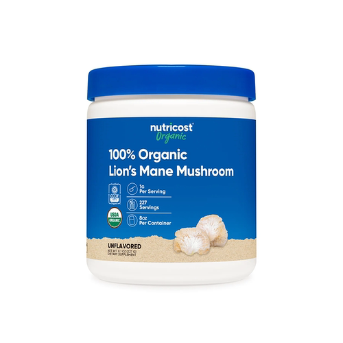 美国Nutricost有机猴头菇粉剂