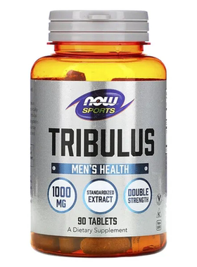 现货美国NOW Foods运动系列蒺藜营养片Tribulus 1,000mg 90片男性