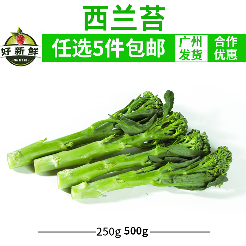 新鲜西兰苔迷你西兰花酒店西餐