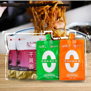 仙源干黄酱250g1*2袋+450g黄豆酱+450g甜面酱不添加山梨酸钾