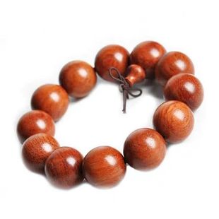 缅甸黄花梨大佛珠30mm36颗54颗108颗大果紫檀大号鲁智深道具手串