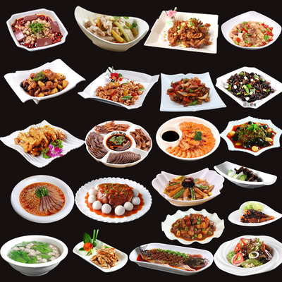 菜盘子陶瓷创意家用餐厅饭店商用