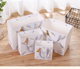 生日伴手礼袋 礼品袋手提袋 纸袋子批发 糖盒纸袋 回礼袋