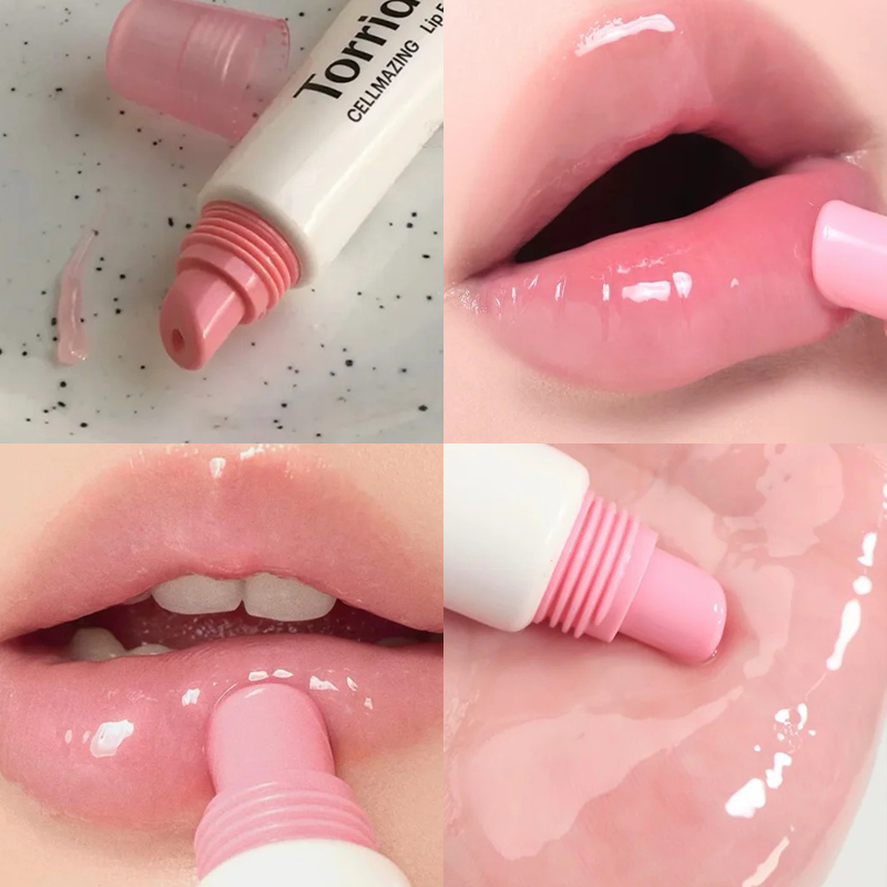 韩国Torriden桃瑞丹粉色胶原蛋白润唇膏补水保湿滋润弹力修护唇纹