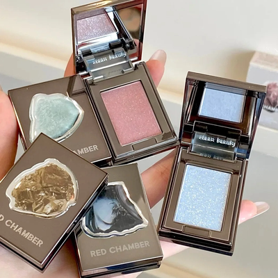 单颗成妆！rc水晶粉眼影单色多用爆闪red chamber朱栈音更限定2g