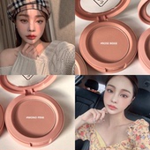 3ce腮红单色液体女nude peach裸妆蜜桃rosebeige烟粉city mauve