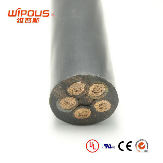 风能电缆 制冷设备电缆 tc/tc-er 5芯*12awg 电力电缆