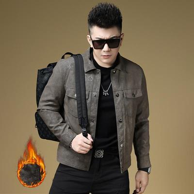 欧洲站秋冬高端男士夹克2025新款