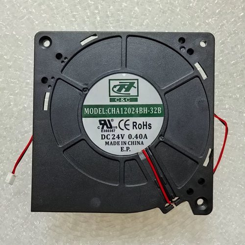 MODEL：CHA12024BH-32B DC24V伏0.40A高汤灶电磁炉变频器涡轮风机