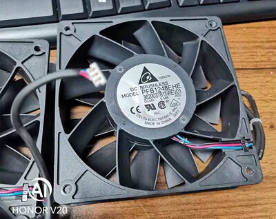 PFB1248EHE-ROO台达DELTA 48V 0.54A  12038 变频器停转报警风扇