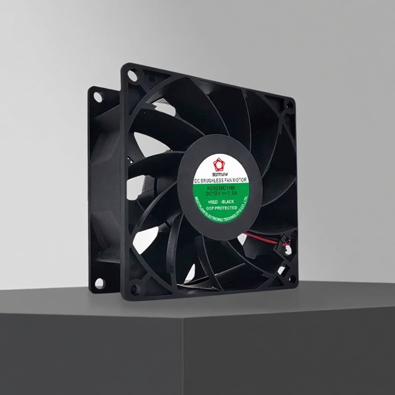 BESTFLOW KD9238D1HB 12V 1.5A 92*92*38mm 大风量充电桩冰柜风扇