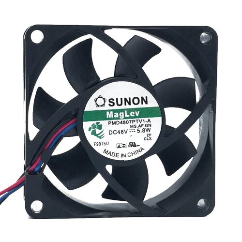 SUNON建准 PMD4807PTV1-A DC48V 5.8W 7025静音变频器散热风扇7CM