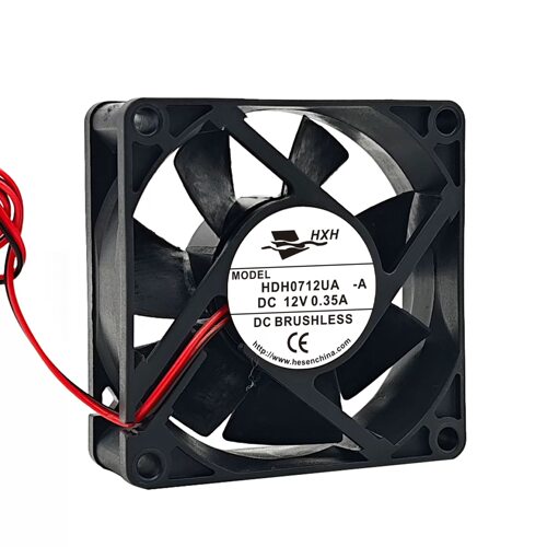 全新HXH 7025 7CM HDH0712UA-A DC12V 0.35A 机箱电源散热风扇