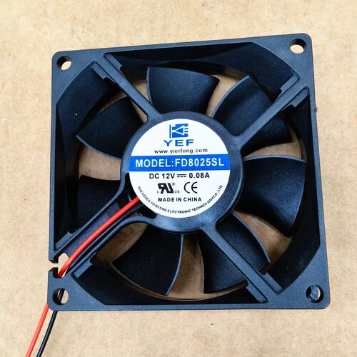 全新YEF FD8025SL 12V 0.08A 8025 8CM厘米 静音机箱电源散热风扇