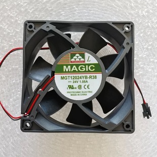 MAGIC全新永立MGT12024YB 24V伏1.08A公分厘米变频器散热风扇 R38