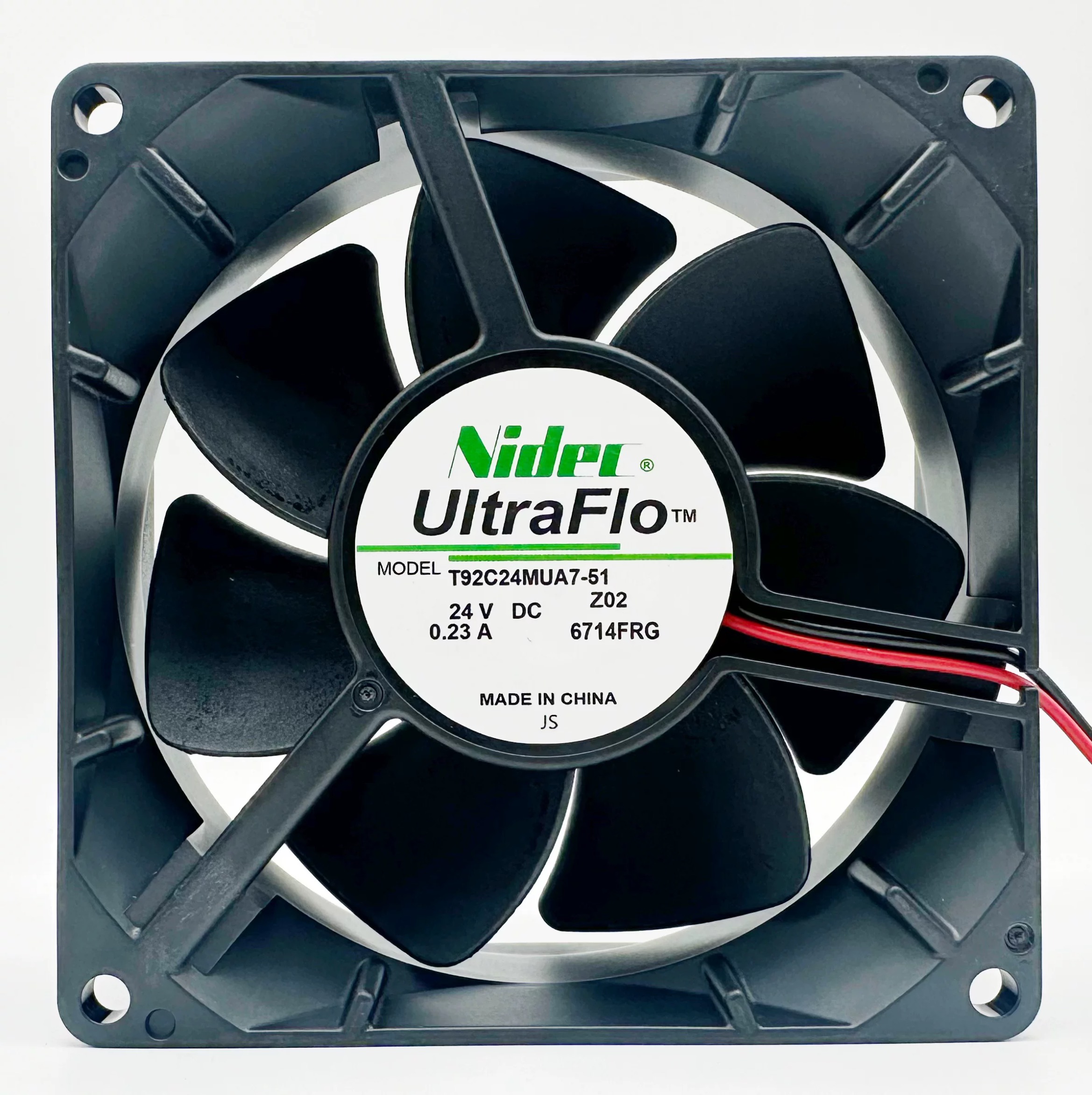 T92C24MUA7-51全新NIDEC 风机24V 0.23A 9032 9CM 变频器散热风扇