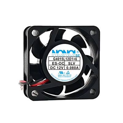 全新NONOISE 4015 G4015L12D1+6 DC12V 0.080A 4CM 音响设备风扇
