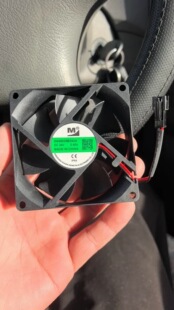 全新 DA08025B24UA 8025 24V 0.40A 8CM 众辰15kw变频器散热风扇
