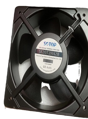 全新SOTOP SF2072HA2B  20572 20.5CM 0.50A机柜轴流散热风扇220V