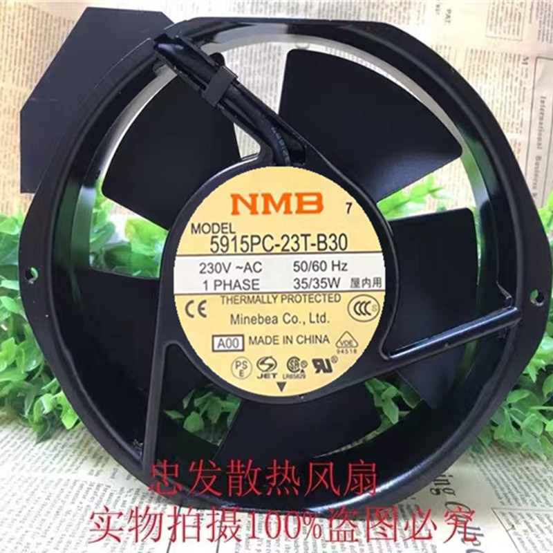 5915PC-23T-B30 全新原装NMB AC230V变频器UPS散热风扇17238风机