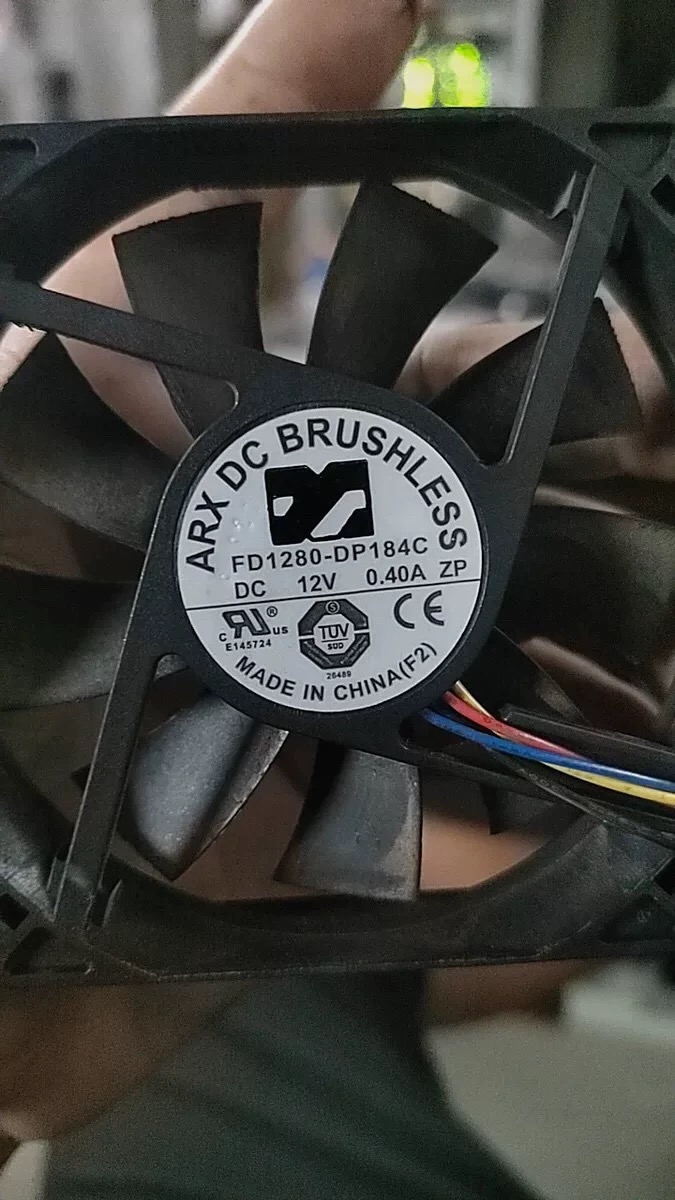 浙江大华监控8015散热风扇FD1280-DP184C DC 12V 0.40A