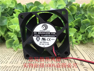 24V PLA06025B24HH 0.19A 6CM 变频器散热风扇 POWER 6025 LOGIC