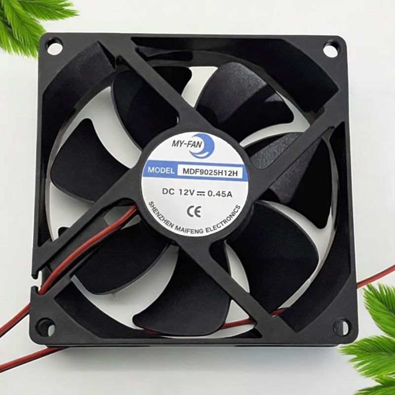 原装MY FSN MDF9025H12H DC12V 0.45A 9025 大风量机箱散热风扇