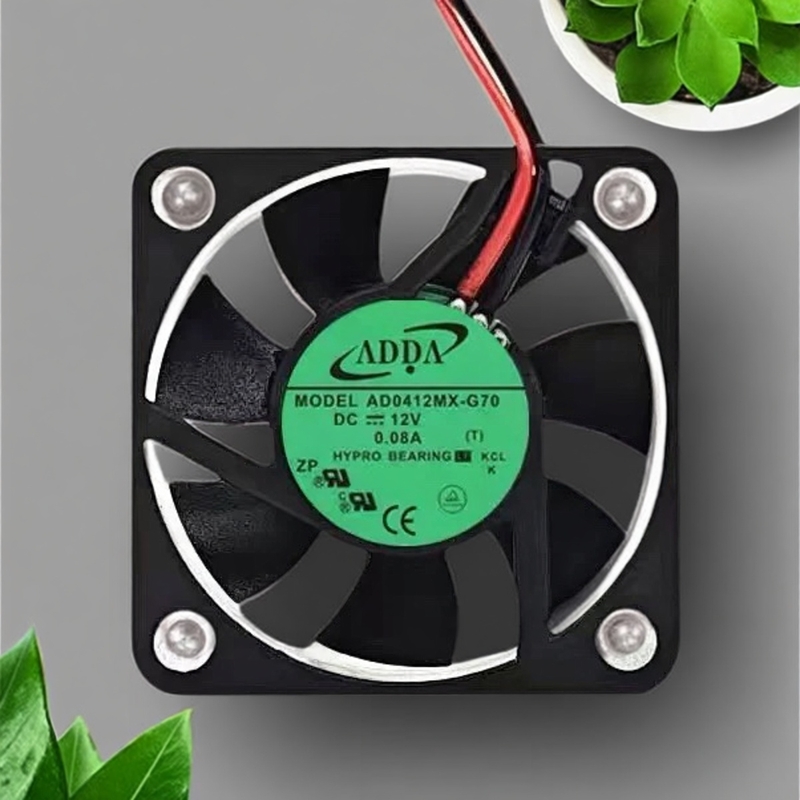 ADDA AD0412MX-G70 DC12V 0.08A 大华录像机轴承静音散热风扇4010