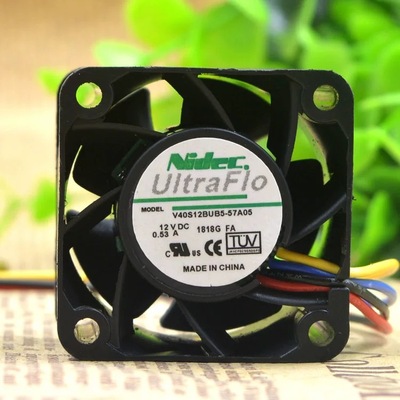 Nidec x3250 M4机箱风扇 V40S12BUB5-57A05 4028 4cm 12V 0.53A
